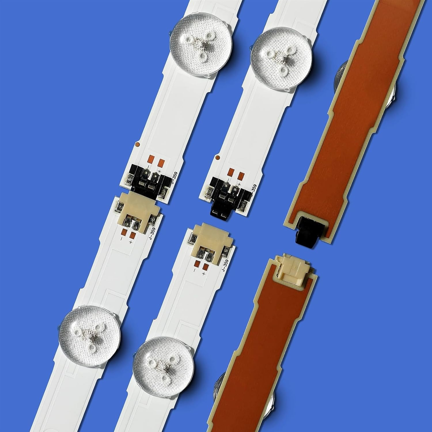 KBCTFWP LED Strip Fit for Samsung UE48JU6400 V5DU-480DCA-R1 V5DU-480DCB-R1 BN96-34793A 34794A UE48JU6500 UE48JU6445 UE48JU7 UE48JU6060 image number 1