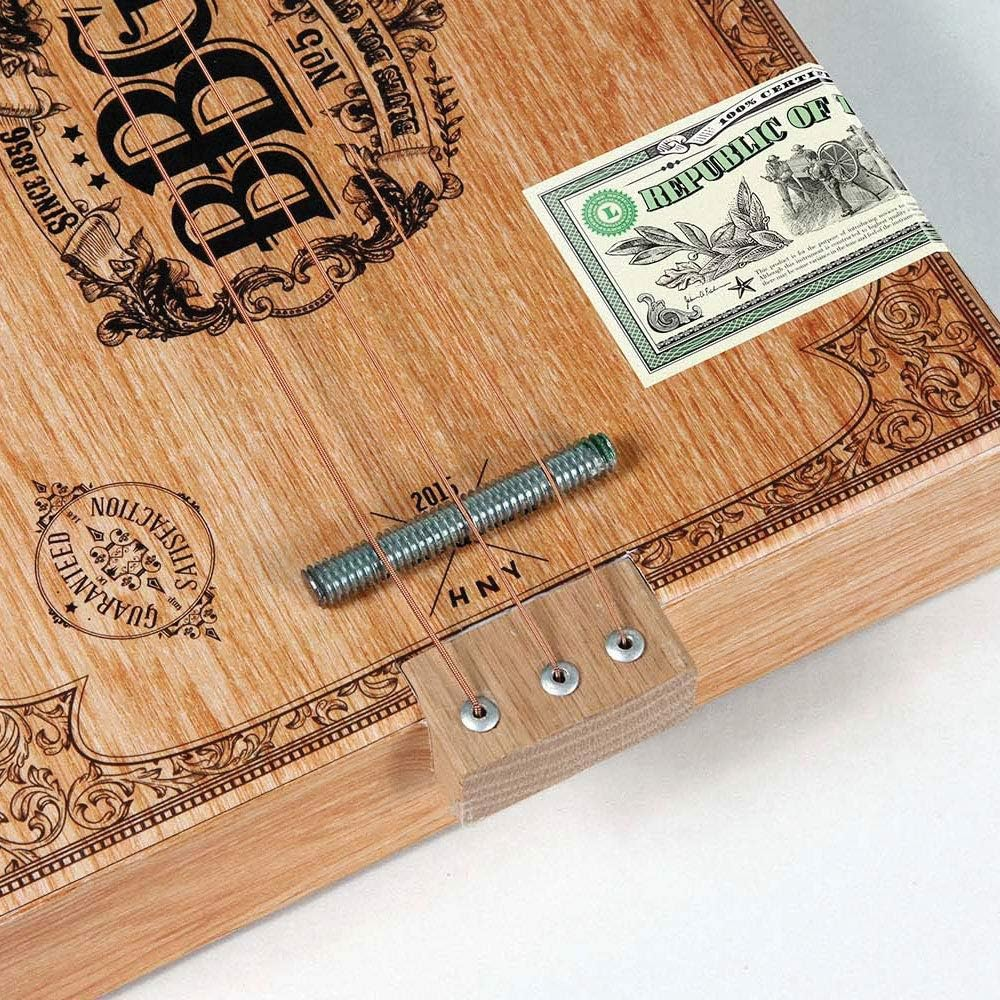 Hal Leonard Electric Blues Cigar Box Slide Guitar Kit image number 1