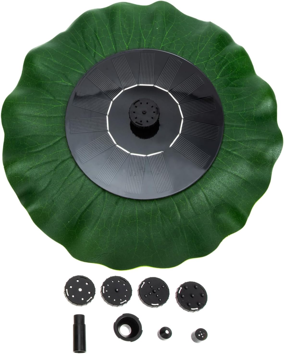 NUOBESTY Solar Fountain Solar Powered Water Pump Outdoor Fountain Patio Fish Tank image number 5