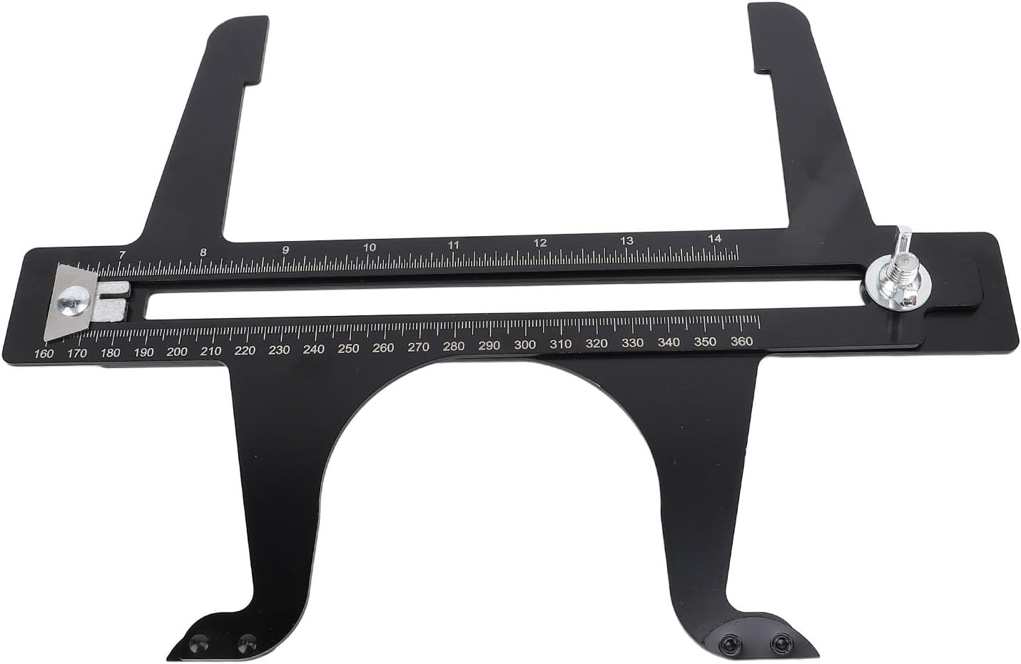 Brake Resetting Gauge, Stainless Steel Brake Measuring Tool 6.5-14.25 Inch (160-360Mm), for Rear Drum Brake Lining Shoe, Parking, Hand Brakes, Rotor Reset, Measure, Adjustment image number 4