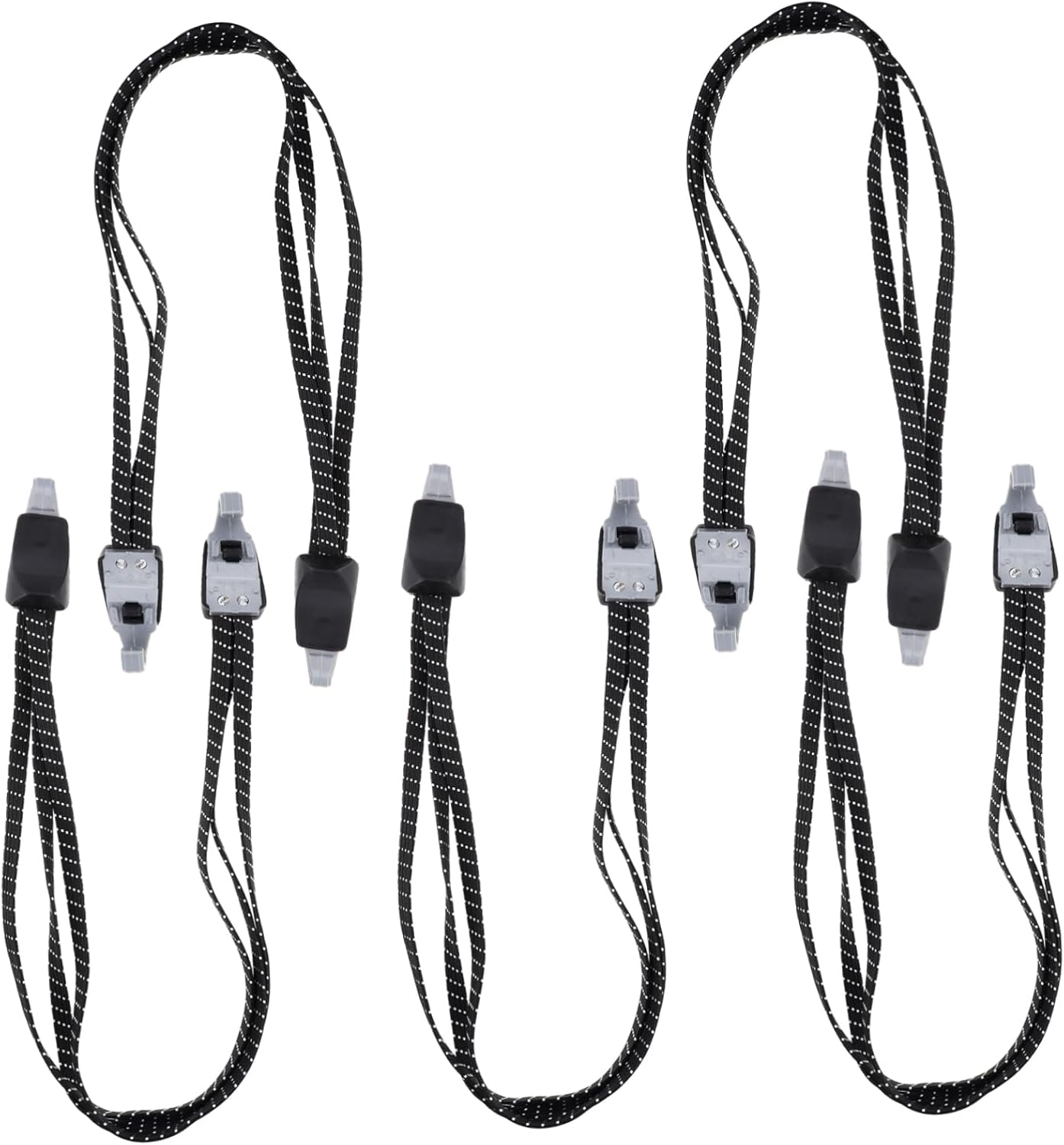 ANDRESLAD 5Pcs High Strength Performance Sturdy Elastic Straps for Luggage Bike Strapping Rope