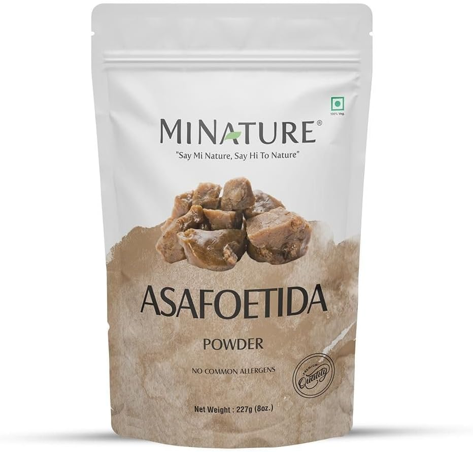 Asafoetida Powder(Hing) (Asafetida) by Mi Nature 454G (16.01 Oz) (1 Lb) | Pure & Natural | Indian Spice for Cooking| Gluten Free | No Added Preservatives| No GMO | Indian Origin image number 5