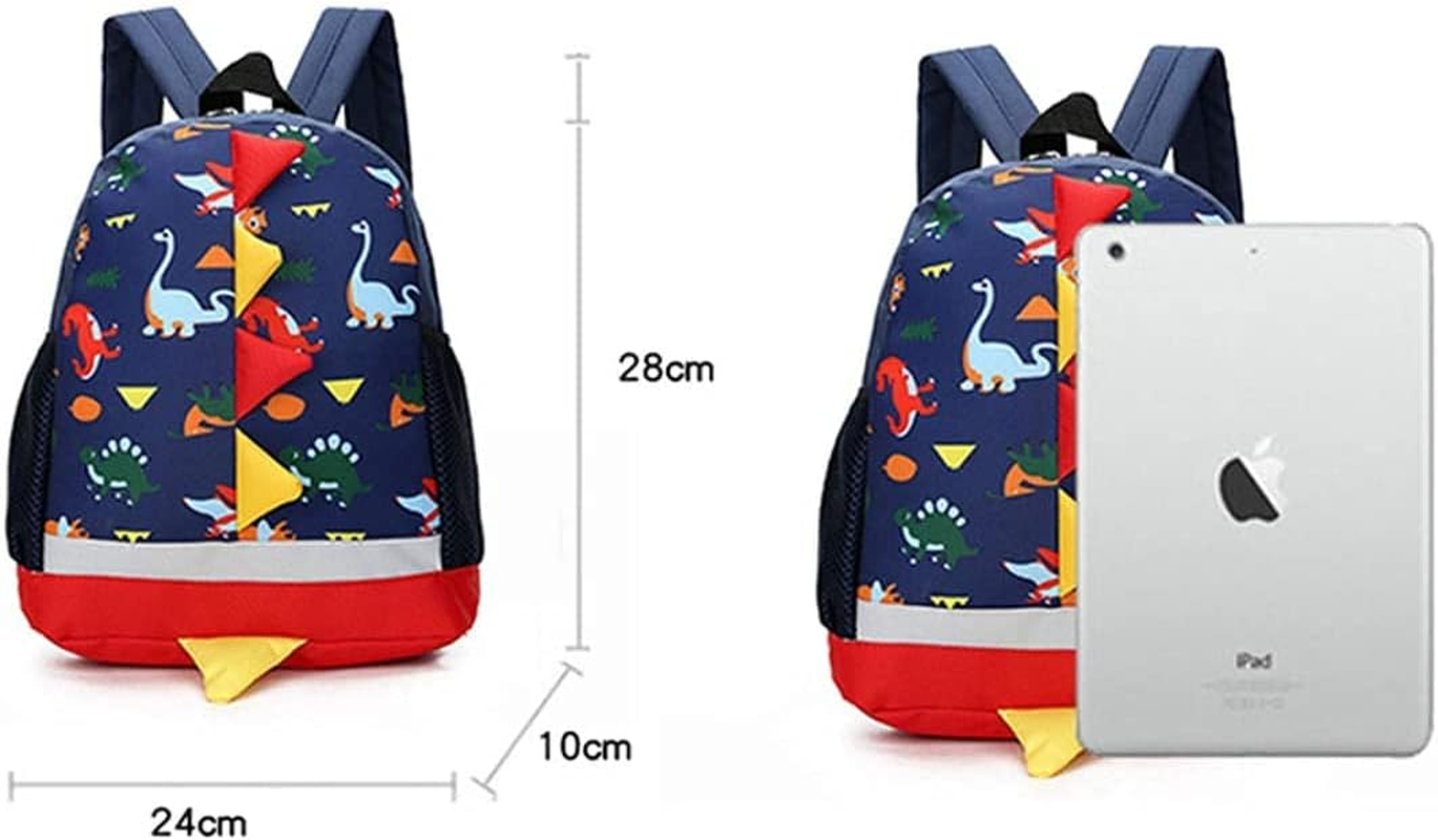 MOREBEST Kids Backpacks Dinosaurs School Bags Best 1-5 Years Old Nursery Toddler Kindergarten Boys and Girls Blue image number 6