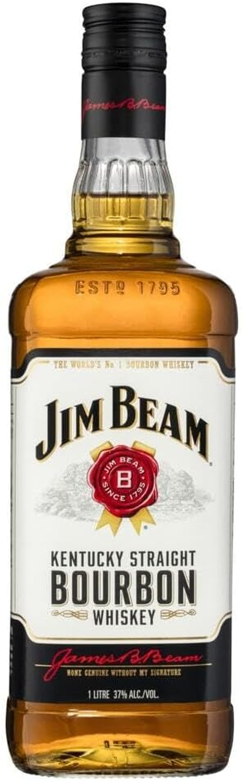 Jim Beam White Label Bourbon 1L