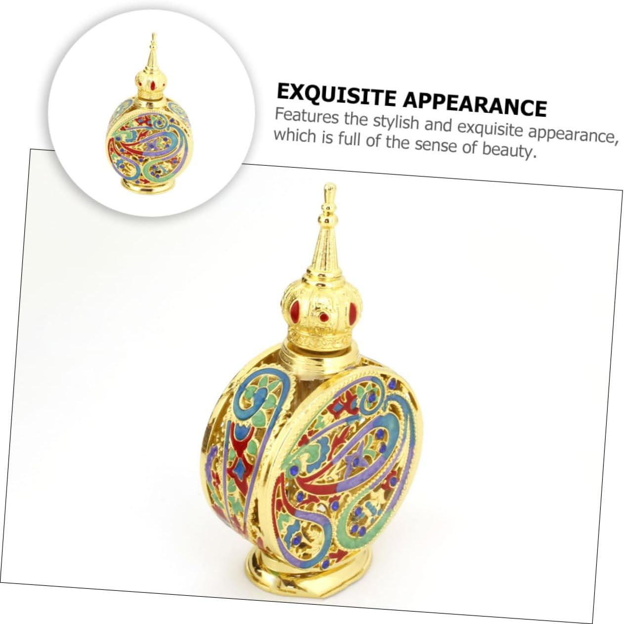 STOBAZA Essential Oil Bottle Aromatherapy Perfume Bottle Subpackaging for Fragrance Decorative Storage for Living