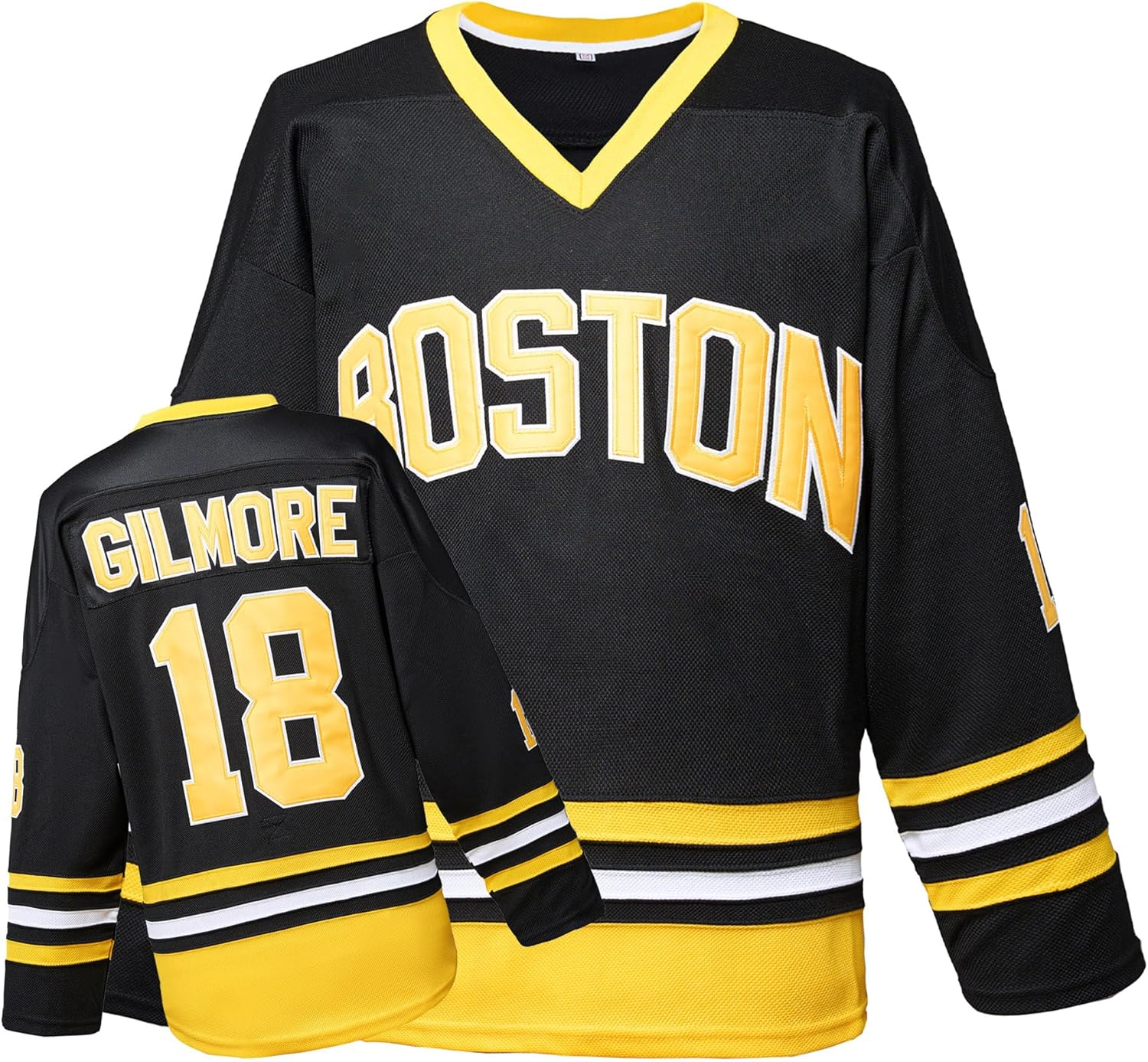 Hanson Brothers Ice Hockey Jersey from Movie Slap Shot Charlestown Chiefs #16 Jack #17 Steve #18 Jeff Blue M-3XL image number 5