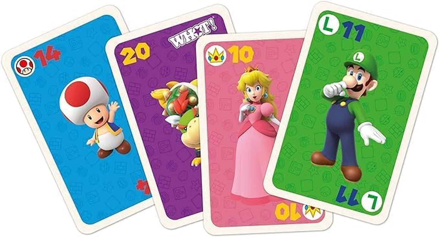 Top Trumps Winning Moves Super Mario - WHOT! Card Game - Family Game (WM02857-ML1-12) image number 4