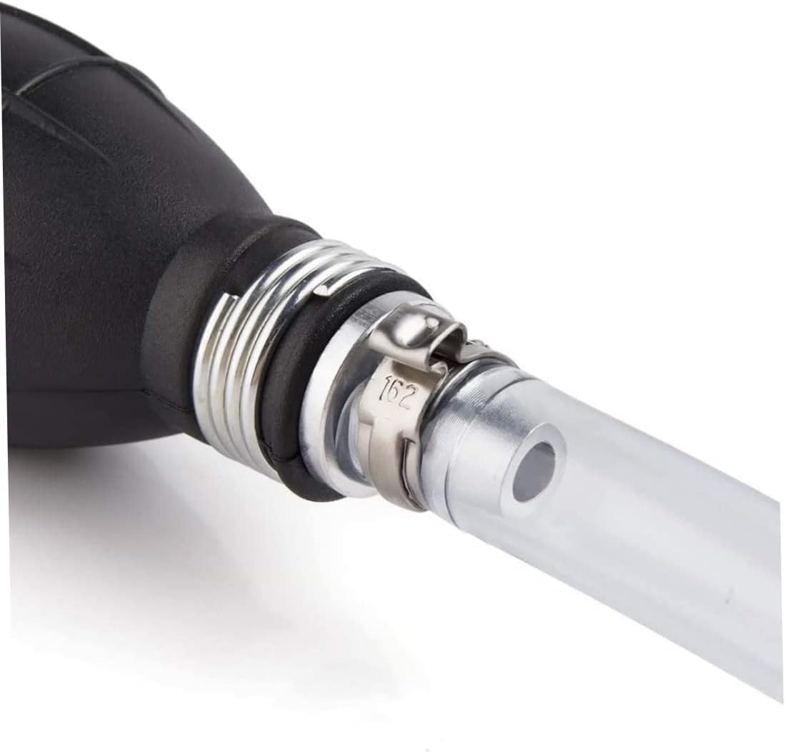 Clear Fuel Line Assembly Hose, 3/8" 10Mm Marine Outboard Boat Motor, Rvs Fuel Line Assembly W/Primer Bulb Pump 6 Feet Fuel Gasoline Water Line Hose Pipe Fuel System Tools image number 4