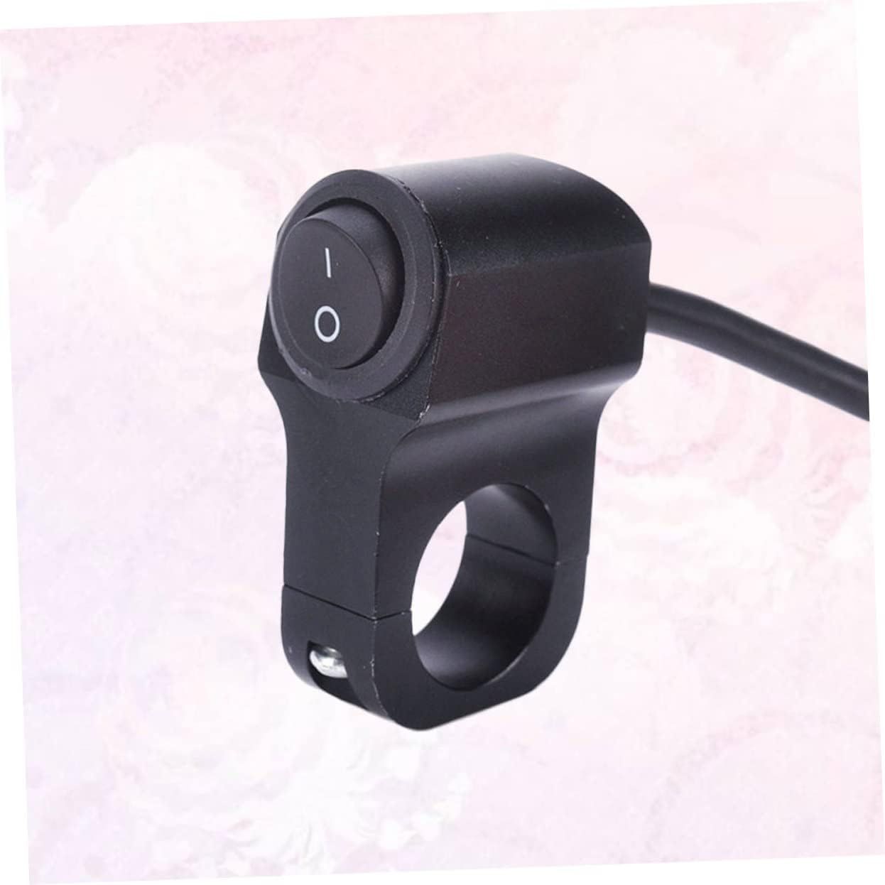 ERINGOGO Electric Bike Handlebar Light On/Off Switch for Motorbike Fog Light Headlight Ignition off 23Mm Fit image number 3