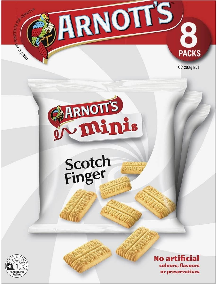 Arnott'S Mini Scotch Finger Biscuits 8 Pack image number 2