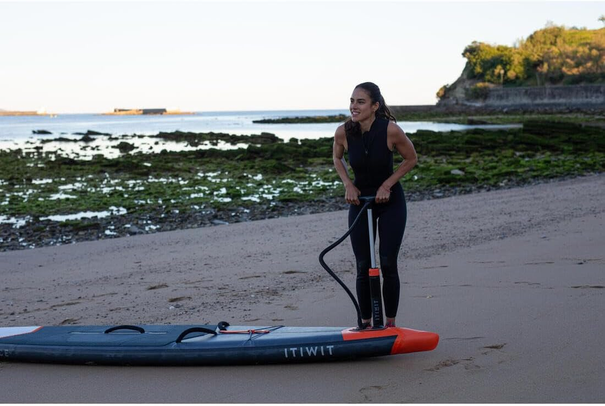 Decathlon Stand-Up Paddle and Kayak Double Action High-Pressure Easy Pump 20 Psi - Paddle Pump image number 2