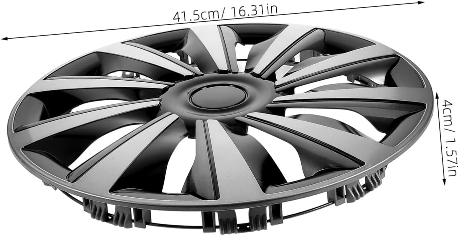 ELAYARD Hubcaps Car Wheel Hub Cap Covers Steel Rim Decorative Wheel Hubcap Protector for Center Hub Maintenance image number 1