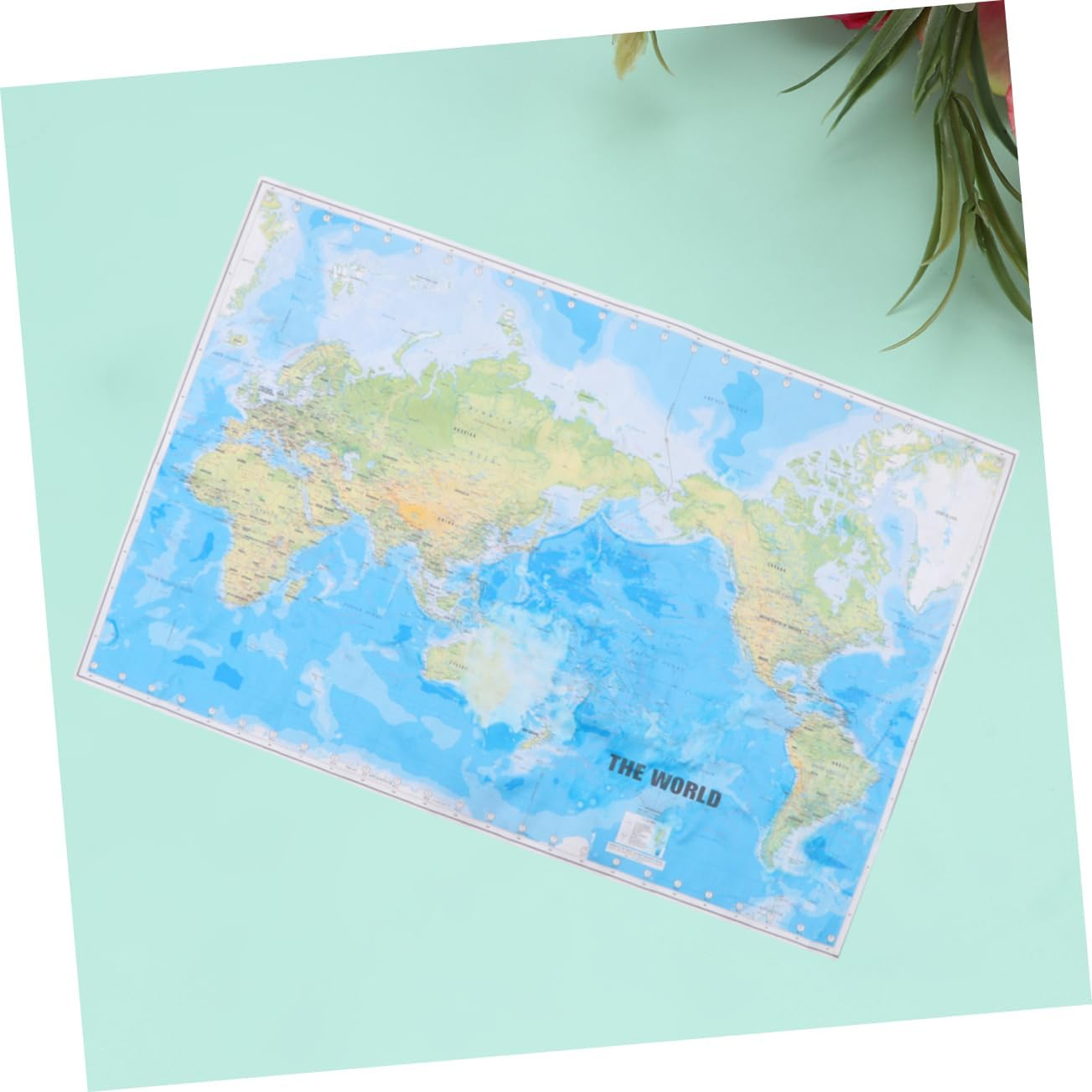 CHILDWEET Map Poster Wall Art High-Resolution Decorative Picture for Home Office Bedroom Premium Quality Wall Decoration Present Idea image number 3