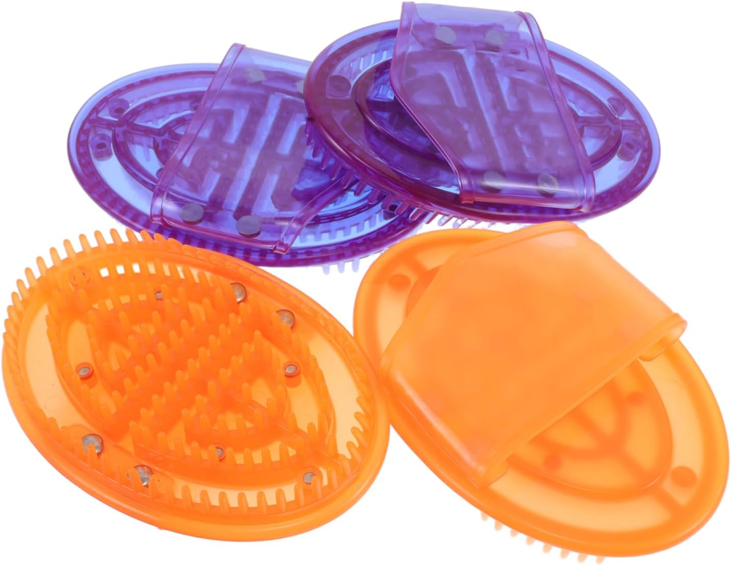 HEATSHAKING 4Pcs Meridian Pressure Brush Full Body Massage Tool for Spa Body Care Durable Handheld Massager with Precise Acupoint Activation for Relaxation and Fatigue Relief at Home Salon Use image number 3