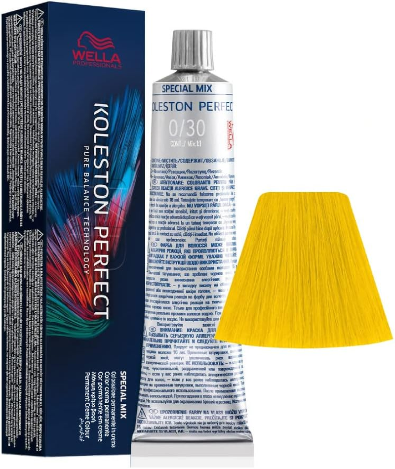 6/07 Dark Blonde Natural Brown Wella Koleston Perfect Me+ Pure Naturals 60Ml