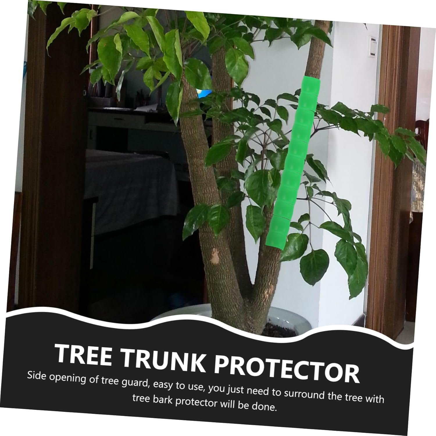 2Pcs Outdoor Tree Trunk Tubes Tree Wrap Protectors Trunk Guards for Saplings Fruit image number 5