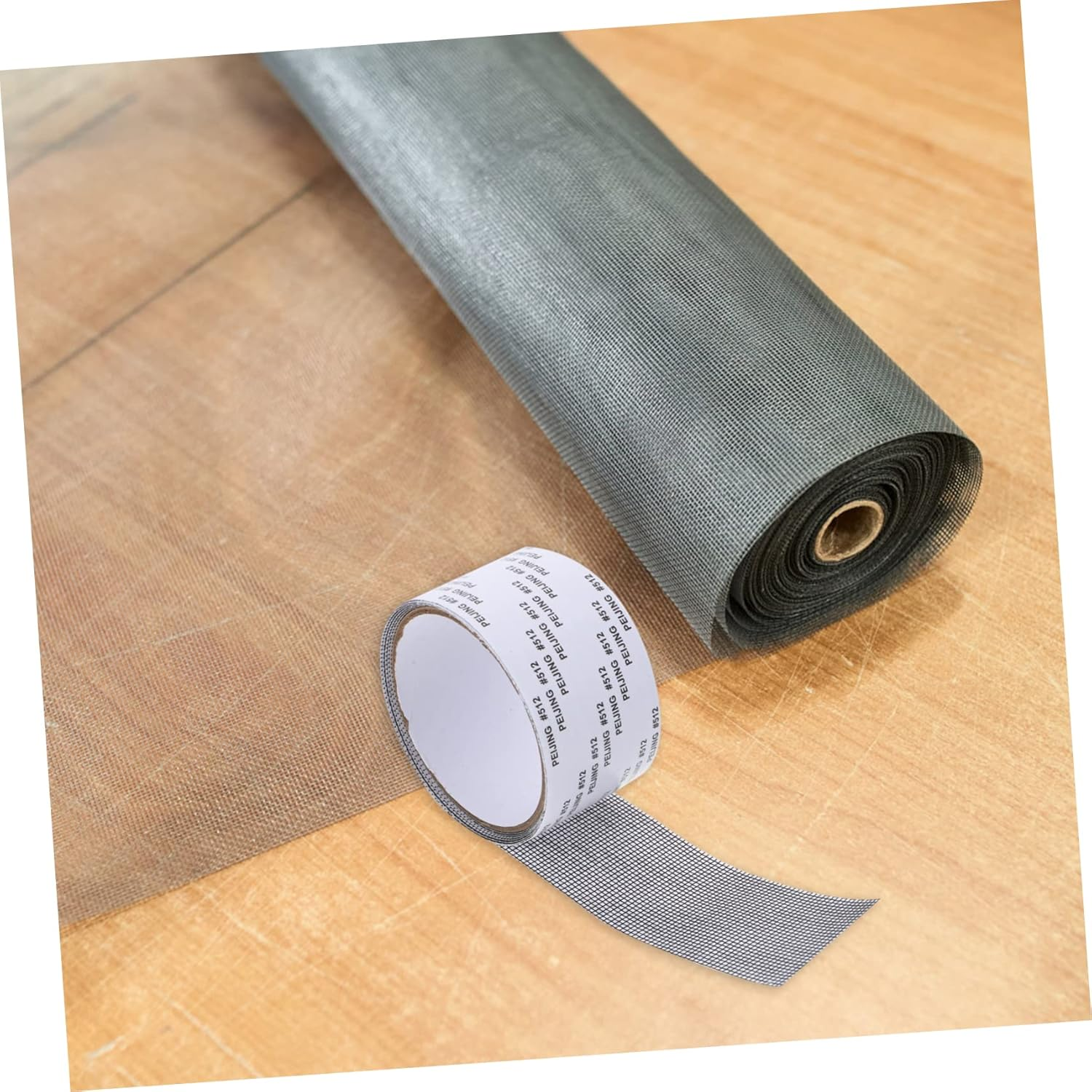 Self-Adhesive Window Screen Repair Tape Mesh Patch 5Cm X 2M Black Screen Patch Repair Kit for Door and Window Damage image number 5