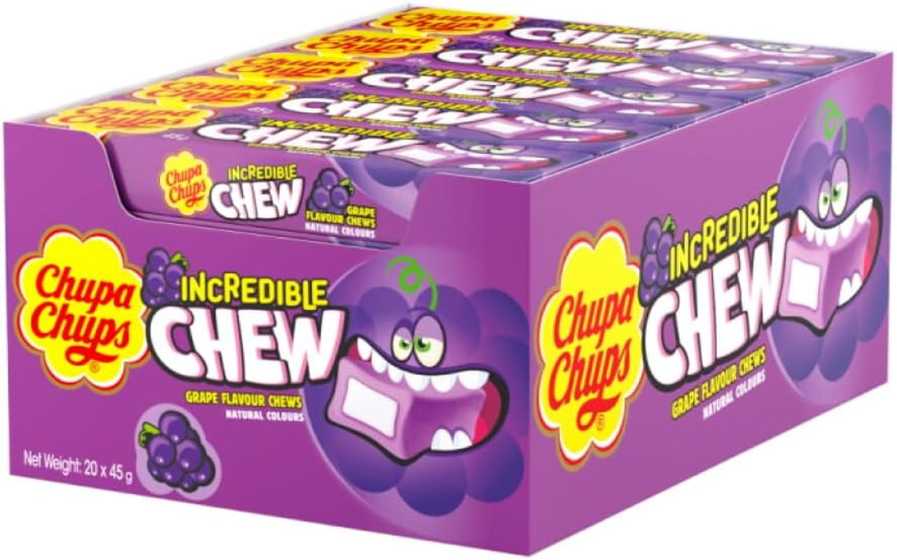Chupa Chups Incredible Chew, Strawberry, 45 G image number 2
