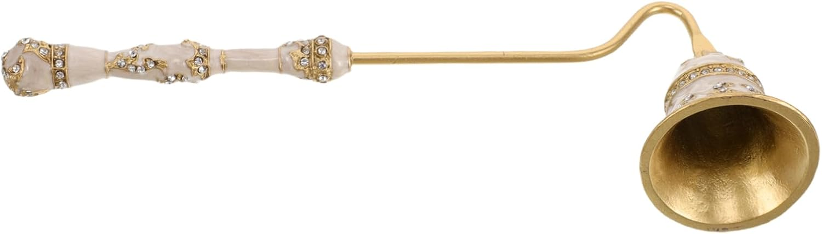 Beaupretty Candle Flame Extinguisher Decorative Metal Tool Safe and Easy Wick Snuffer for Aromatherapy Candles