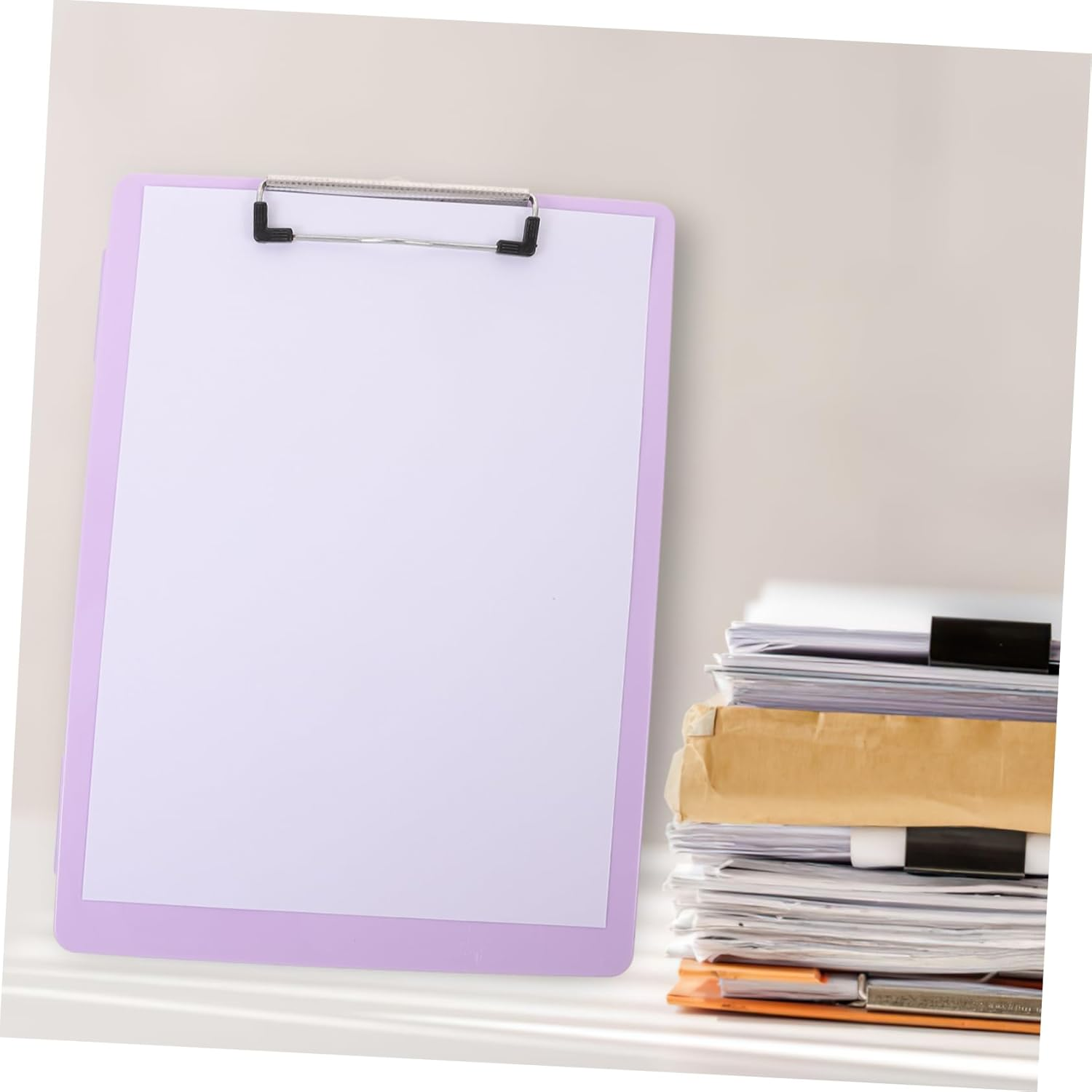 BUTIFULSIC Plastic File Storage Box Desk Accessories Photo Storage Boxes Card Holder image number 5