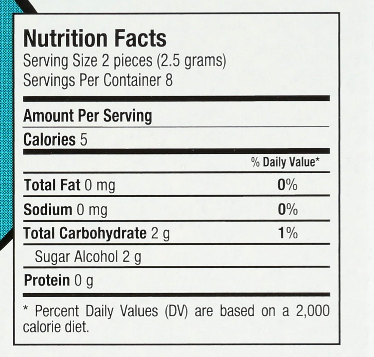 Glee Gum Sugar-Free Peppermint Gum, 16 Piece image number 5