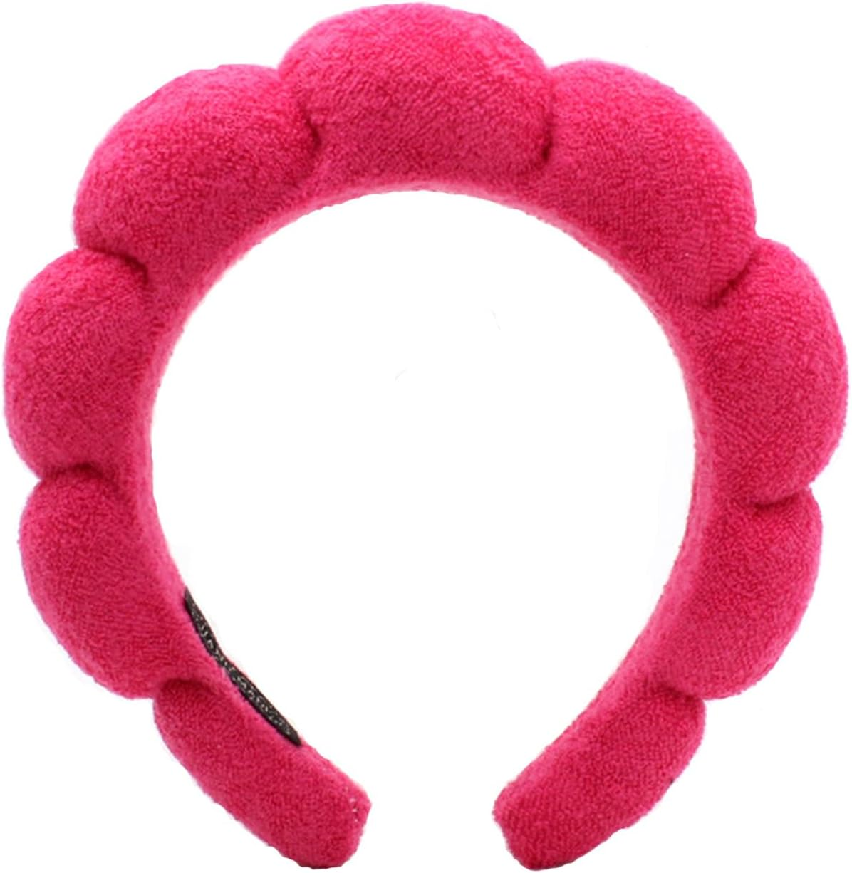 TYSSELY Spa Headbands for Washing Face, Makeup Headband, Skin Care Headbands, Bubble Facial Headband, Towel Headband,Hair Band Puffy Headband for Wome - Blue image number 6