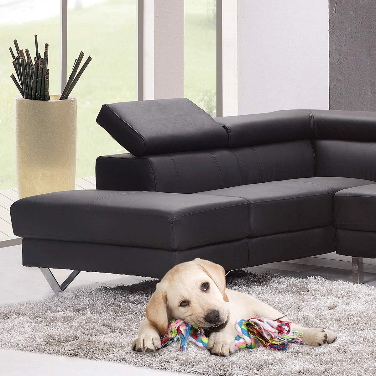 Dog Rope Toys 10 Pack, Pet Dog Chew Toys for Aggressive Chewers, Puppy Teething Chew Toys Interactive Dog Rope Toys Tug Toy for Small & Large Dogs,Dog Plush Toys for Puppies Breed Teething Training image number 6