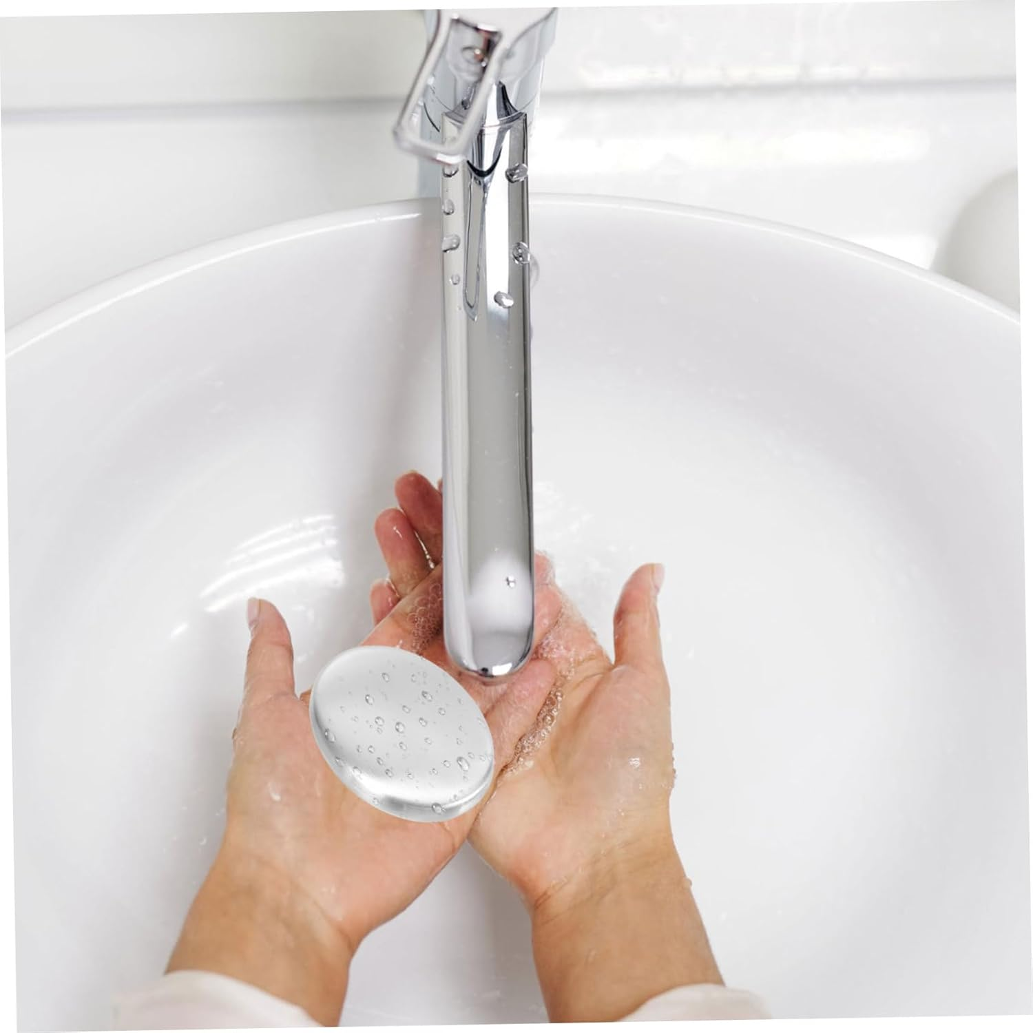 TINEASUR 2Pcs Metal Soap Bars Stainless Steel Odor Eliminating Soaps for Home Restaurant Use image number 6