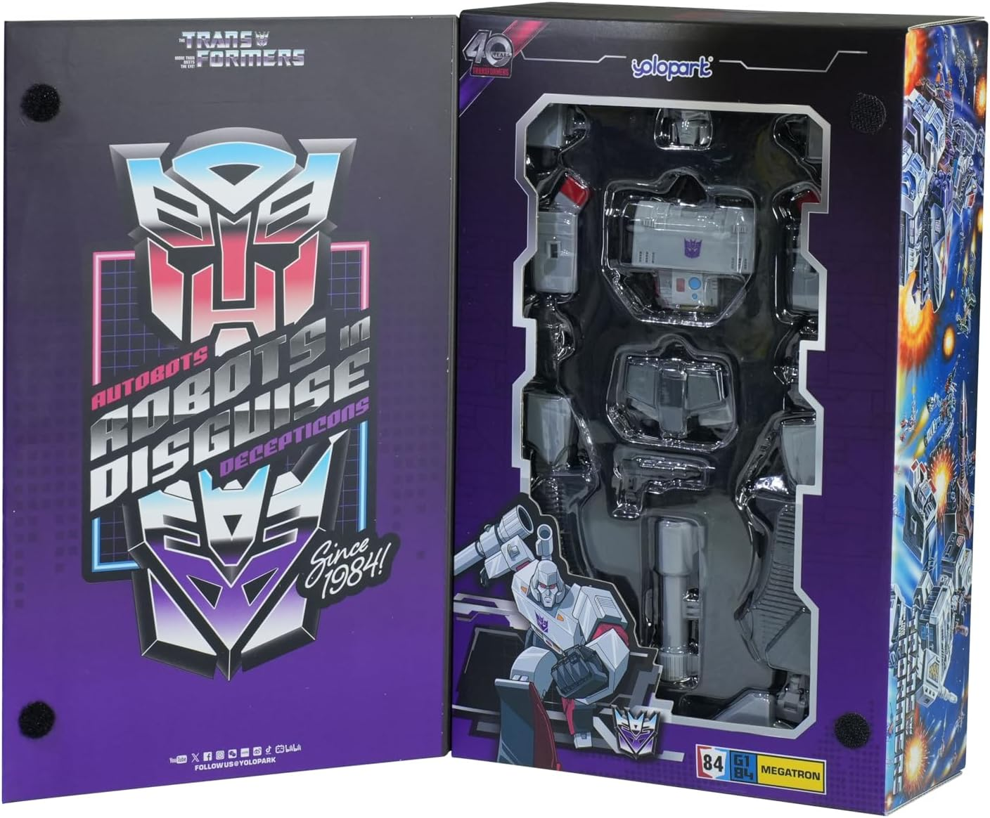 Transformers Generation One - 20Cm Megatron Model Kit - AMK Series image number 2
