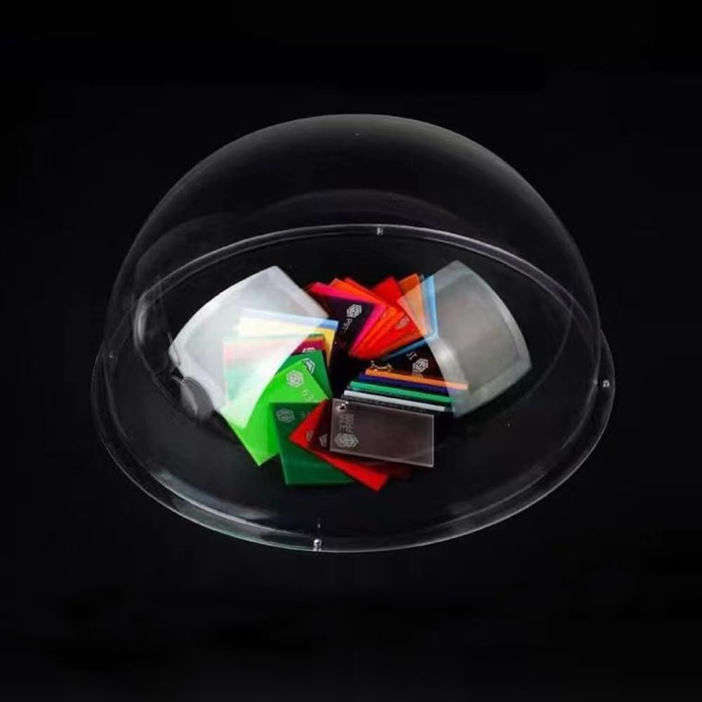 LOTOWELZON 6Inch Acrylic Clear Transparent Camera Dome Cover Security Camera Housing Pet Dog Fence Window Skylight Window (Id150Mm*H76Mm/5.9 * 3In) image number 4