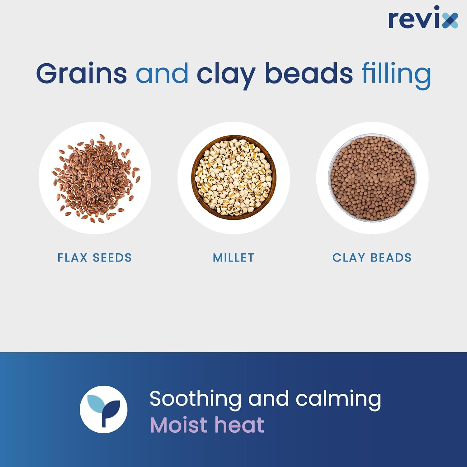 REVIX Extra Large Microwave Heating Pad for Back Pain Relief with Moist Heat, Microwavable Heated Wrap for Full Back, Stomach Cramps, Shoulder and Neck, Leg, Support Cold Therapy - Purple image number 6