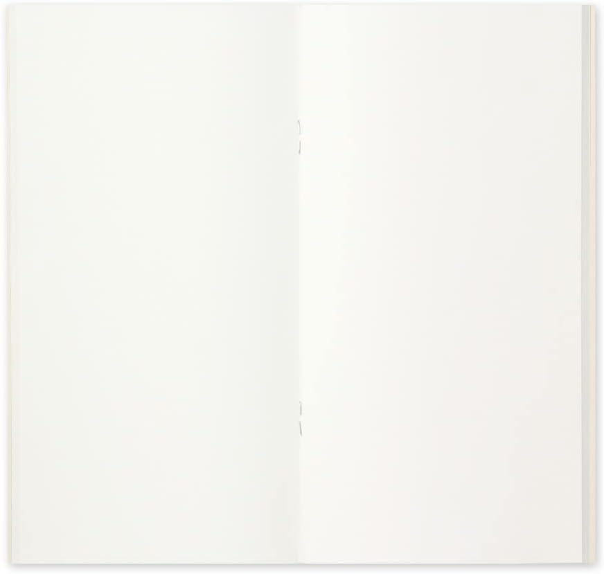 Traveler'S Company Traveler'S Notebook Refill 013, Lightweight Blank Paper, 128 Pages image number 5