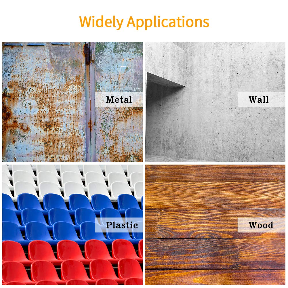 SPEEDWOX 100Pcs Sanding Discs 2 Inch Sandpaper 40 Grit Hook and Loop Sanding Discs for Drill Grinder Rotary Tools No Hole image number 2