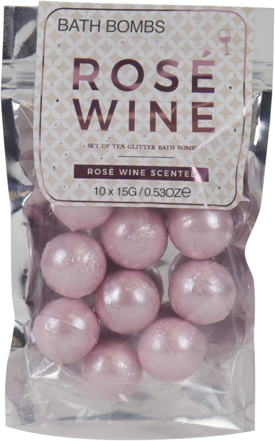 Gift Republic Rose Wine Bath Bombs image number 6