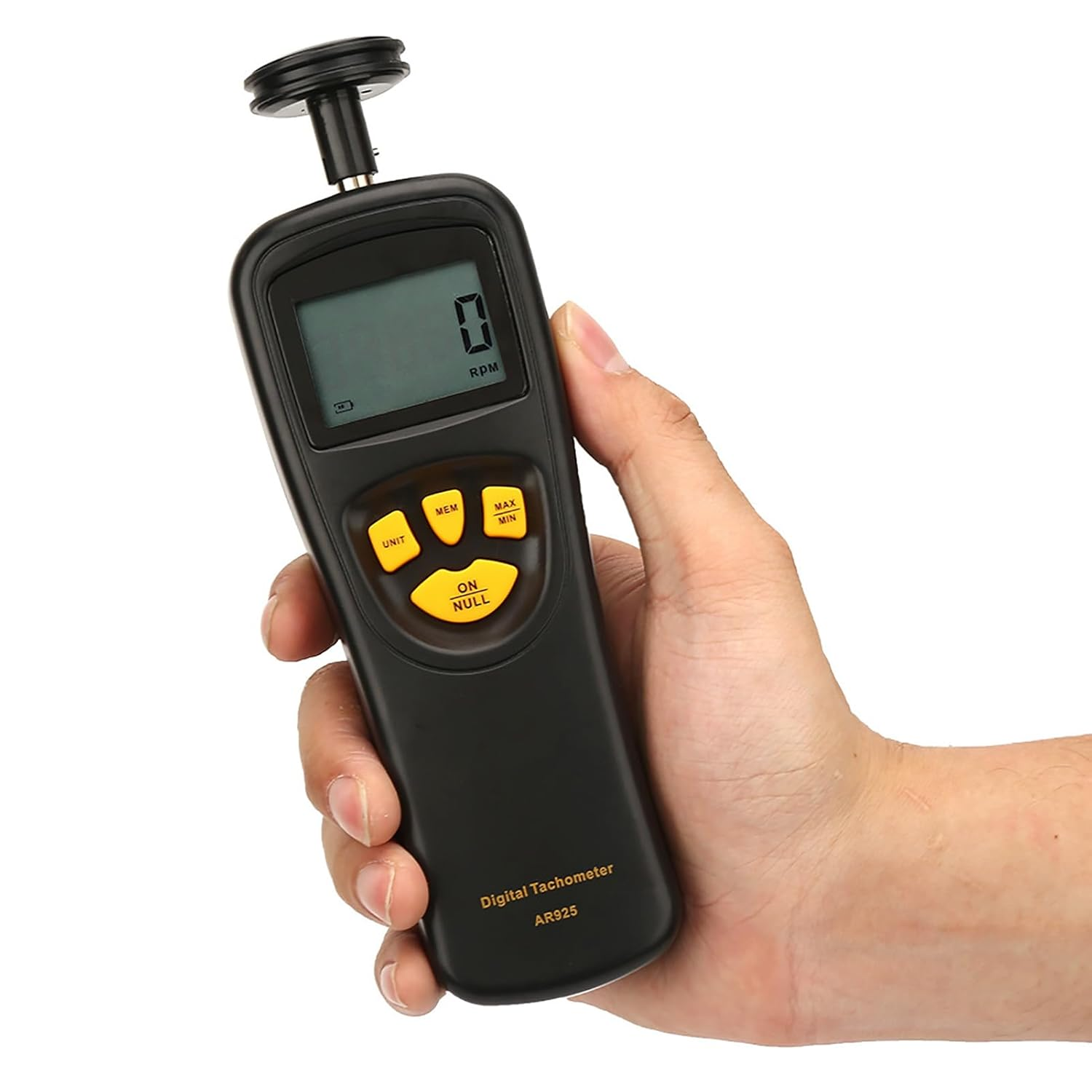 Handheld 0.5~19999 Digital Tach Meter, Digital Tachometer, Profession Use General Use for Measuring Motors Measuring Machine Parts image number 5