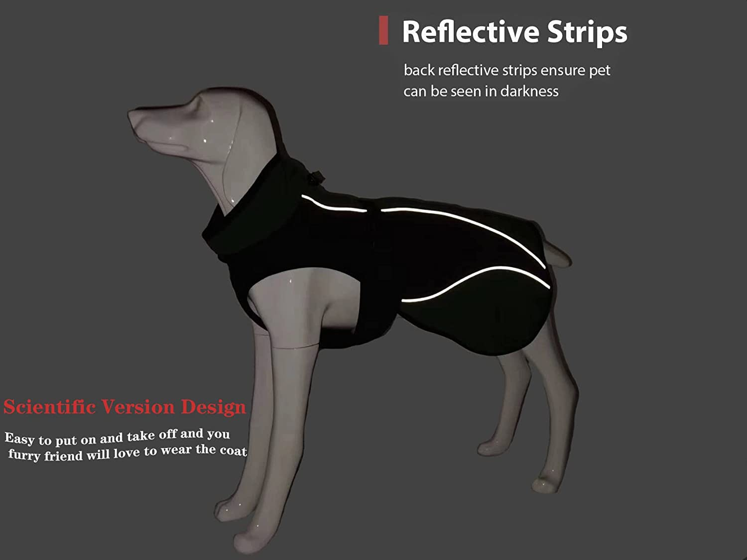 Dog Soft Shell Fleece Jacket,Windproof and Slightly Waterproof Snowsuit for Outdoor.Keep Warm Small &Medium &Large Dogs, Outer Material: Green & Black Inner Black, X-Small/20-30Cm Back Length image number 6