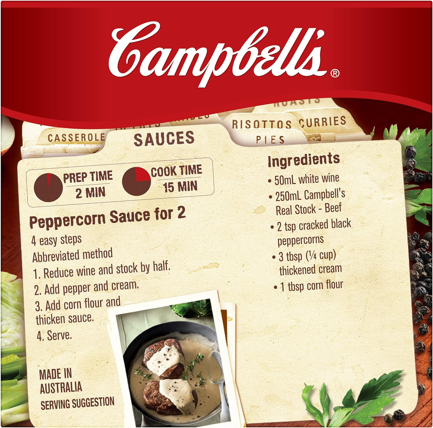 Campbell'S Beef Real Stock 250 Ml image number 1