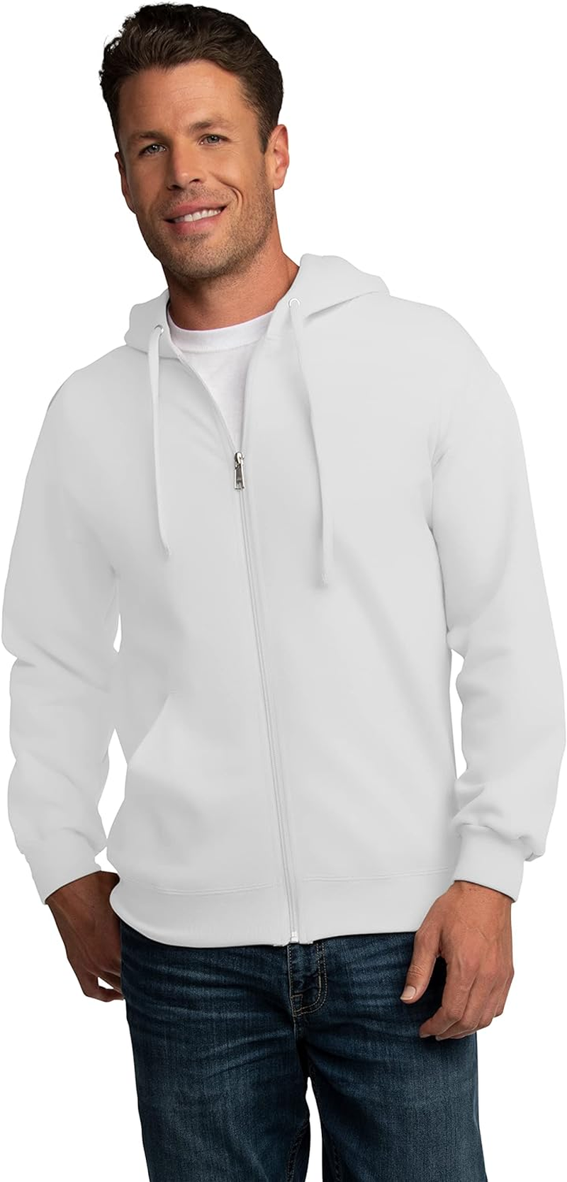 Fruit of the Loom Eversoft Fleece Hoodies, Pullover & Full Zip, Moisture Wicking & Breathable, Sizes S-4X image number 2