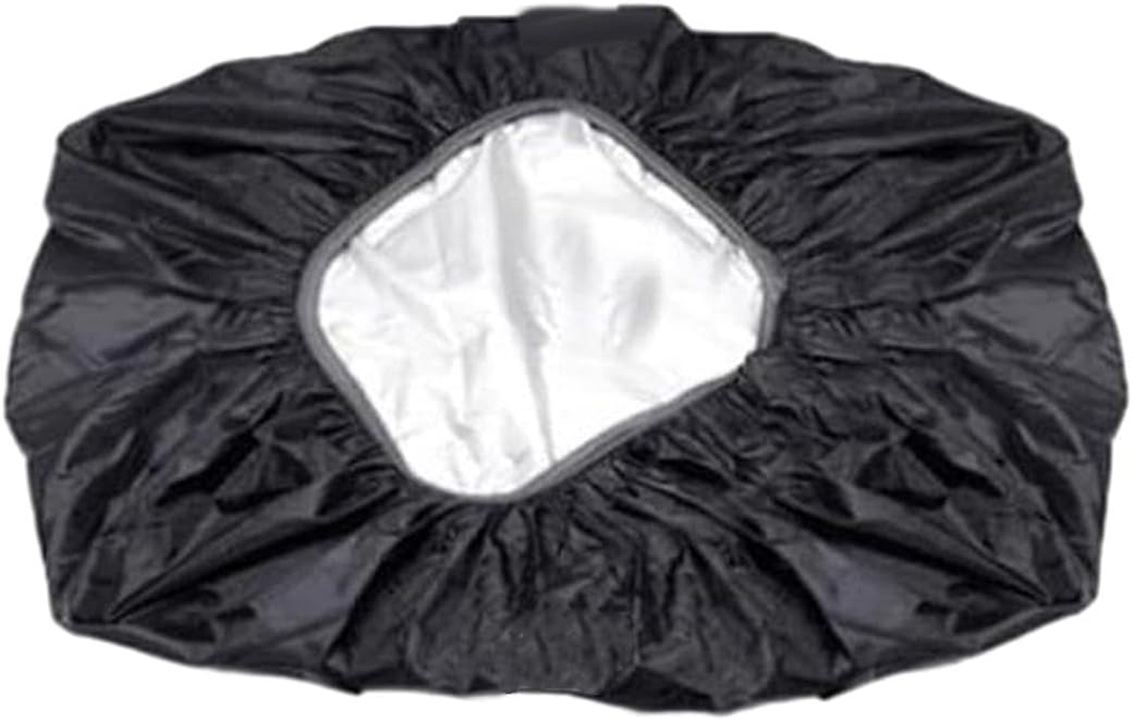 Oshhni Bike Rear Basket Bike Cargo Rack, Durable Lightweight Heavy Duty Takeaways Carrier, Metal Rear Bicycle Basket Bike Rear Rack for Bicycles, Style B image number 4