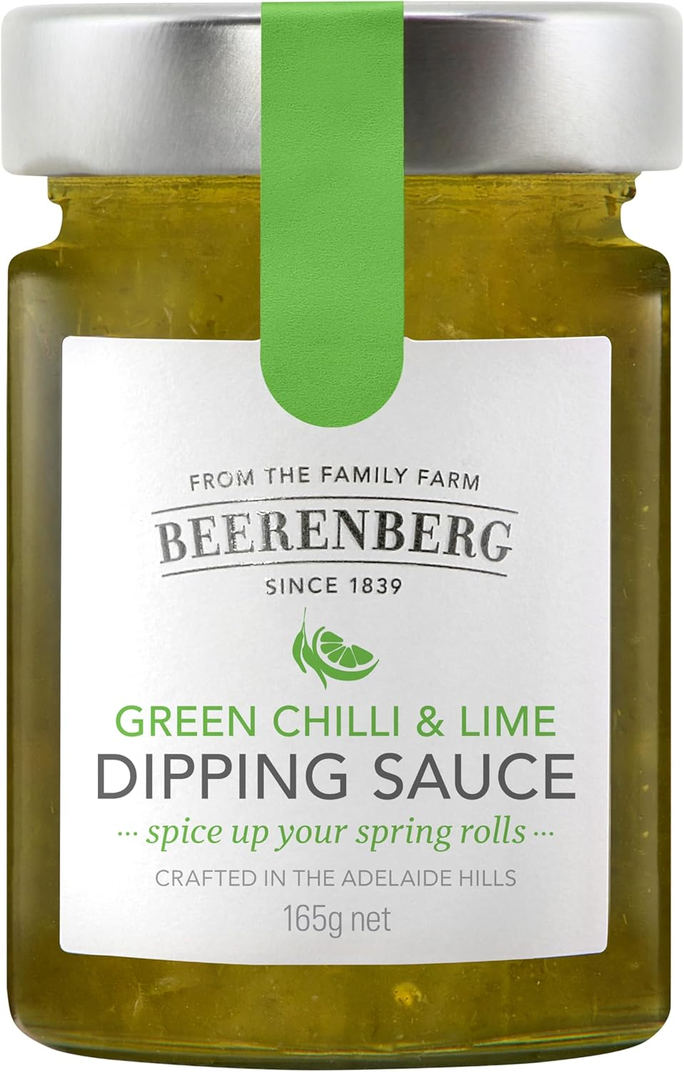 Beerenberg Green Chilli and Lime Dipping Sauce, 165 G