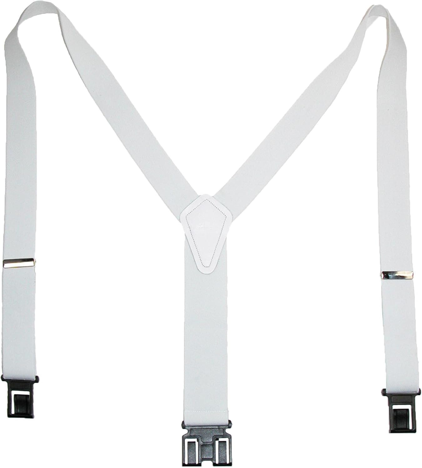 Perry Suspenders Men'S Elastic Hook End Suspenders - Gray image number 3