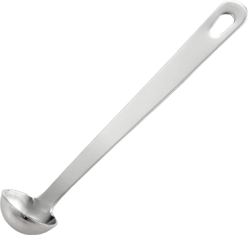 Yoshikawa YJ2810 Masher & Whipper Dish, Silver, Made in Japan, Total Length 7.4 X Width 1.2 Inches (18.8 X 3 Cm) image number 3