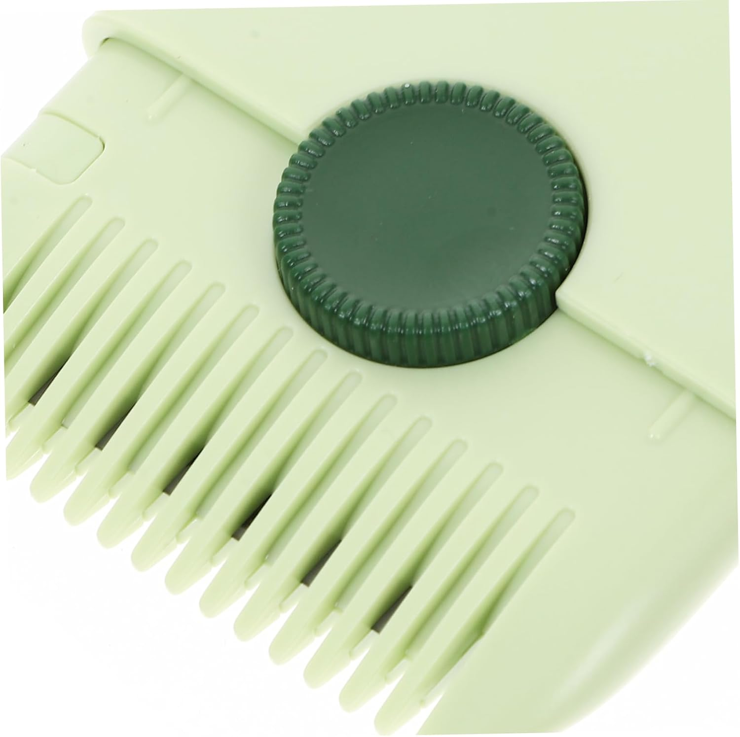 NULYLU Portable Hair Fringe Cutting Tool Hair Cutting Comb for Safe Trimming and Styling for Home and Salon Use and Material Avocado Green