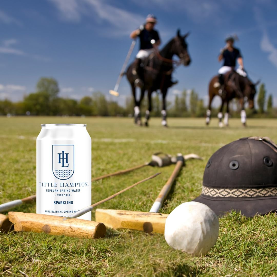 Little Hampton Sparkling Spring Water, 375Ml Cans, 10-Pack, Hepburn Region, Victoria