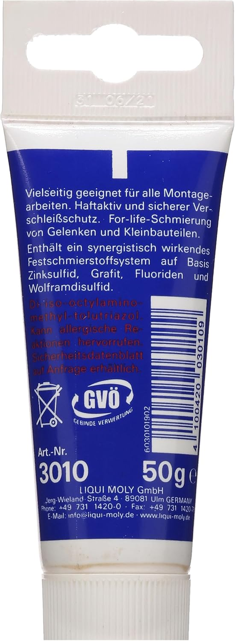 Liqui Moly LM 48 Installation Paste | 50 G | Paste | SKU: 20216 image number 2