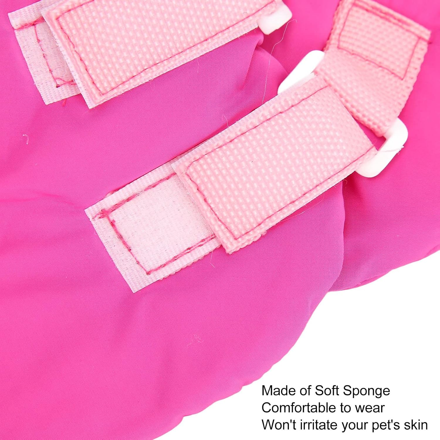 Pet Recovery Collar, Lightweight Sunflower Shape Cute Dog Elizabeth Collar, Adjustable Soft Cat Cone Collar Pet Sponge Neck Collars for Dogs and Cats (YLSB08 Purple) image number 7