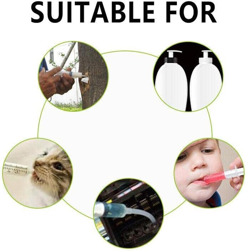 AIMALL 100-200ML Reusable Big Large Plastic Hydroponics Nutrient Measuring Syringe, Ideal for Hydroponics, Pet Feeding, Plant Cultivation image number 6