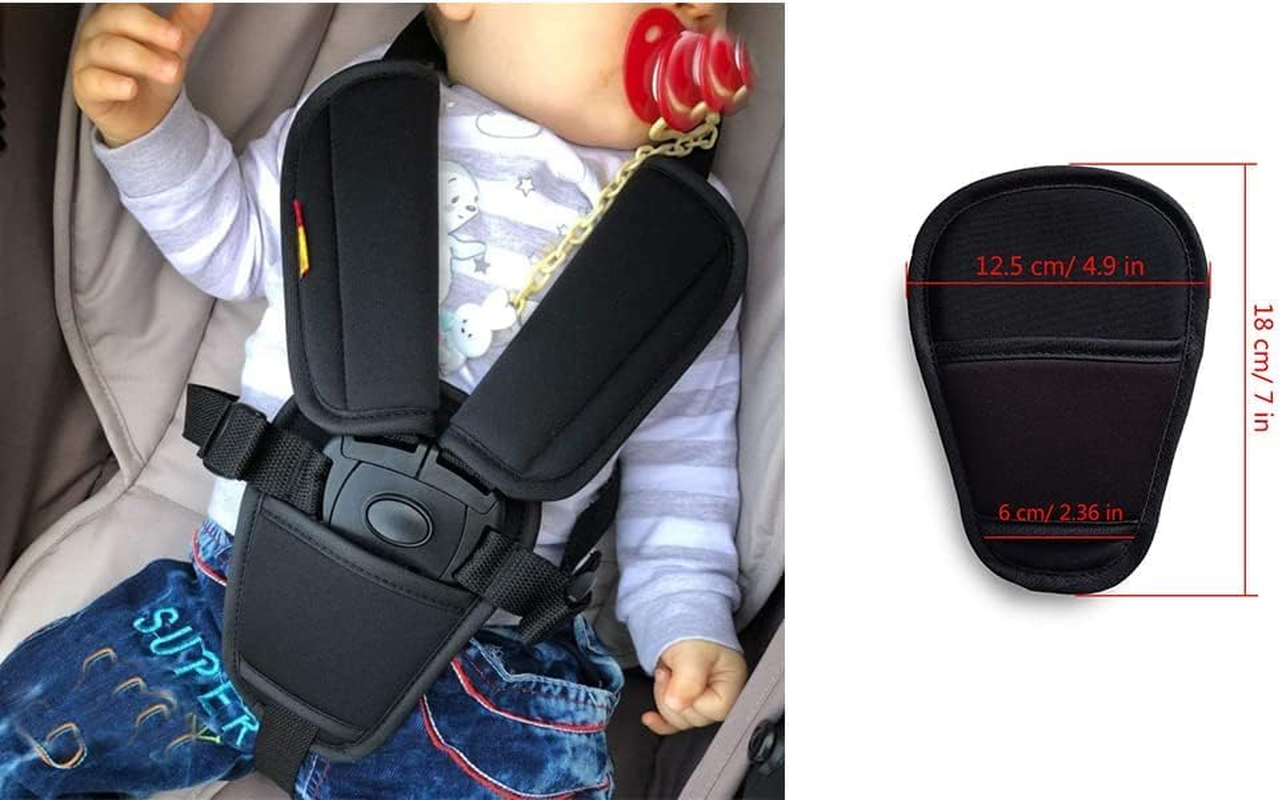 Baby Stroller Crotch Pads Car Seat Stroller Strap Pads Universal Cushion Crotch Pad for Infants Child Kids Infant Seat Strollers Strap Comfort Cushion Baby Car Seats Belt Straps Covers Pushchair image number 1