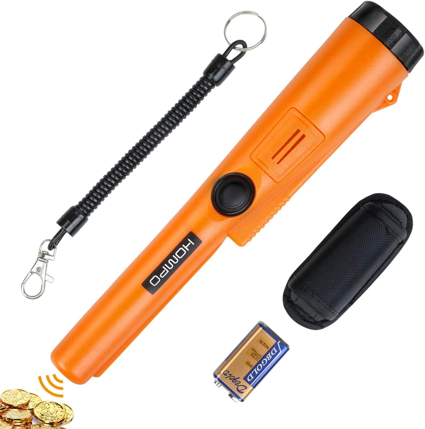 Metal Detector Pinpointer - Fully Waterproof Handheld Pin Pointer Wand, High Accuracy Professional Search Treasure Pinpointing Finder Probe image number 3