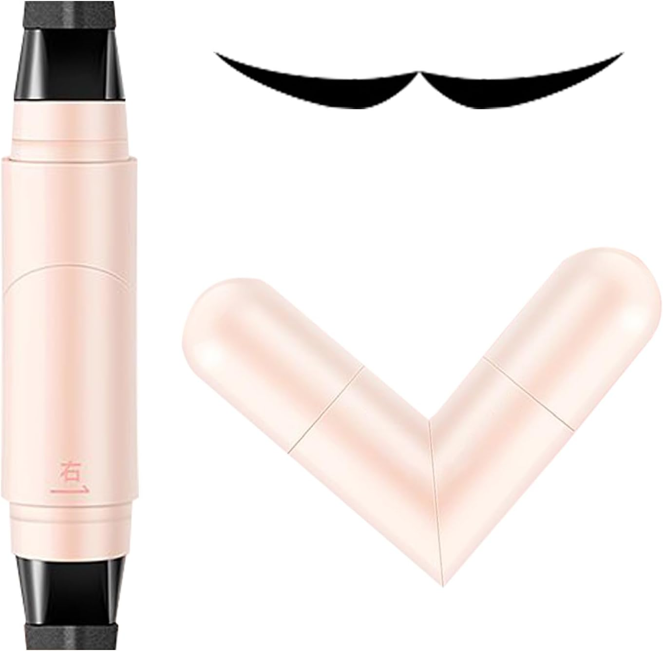Eyeliner Stamp - Gel Eyeliner Set | New Foldable Eyelinerstamp | Double-Ended Winged Stamps | Winged Eyeliners Stamp | Liquid Eyeliners Pens| Long-Lasting Multi-Functional Pen Tool for Makeup Beauty